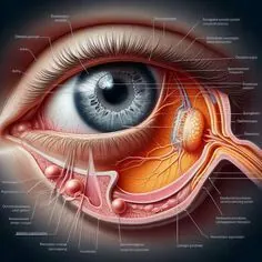 Cuaderno y herramientas de estudio para el cuidado de los ojos